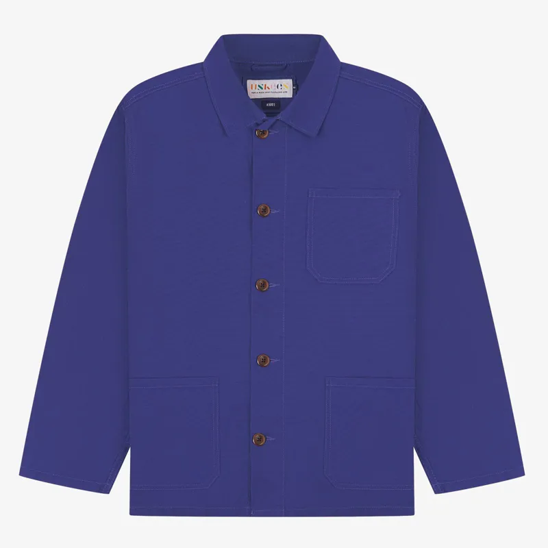 Uskees 3001 Overshirt - Ultra Blue