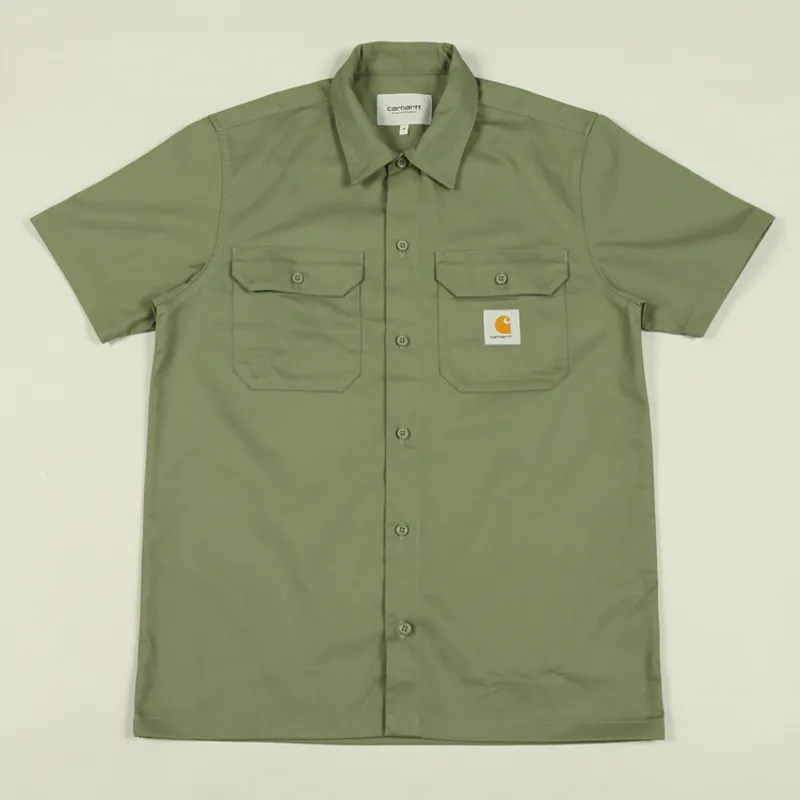 Carhartt WIP S/S Master Shirt - Dollar Green