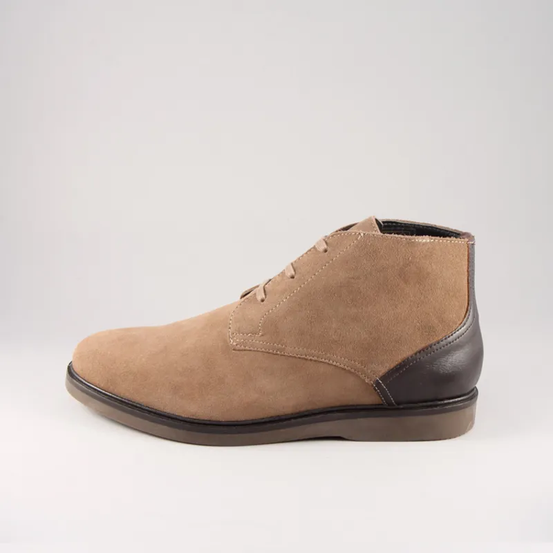 Hudson Calverston Suede Chukka Boot - Taupe-2