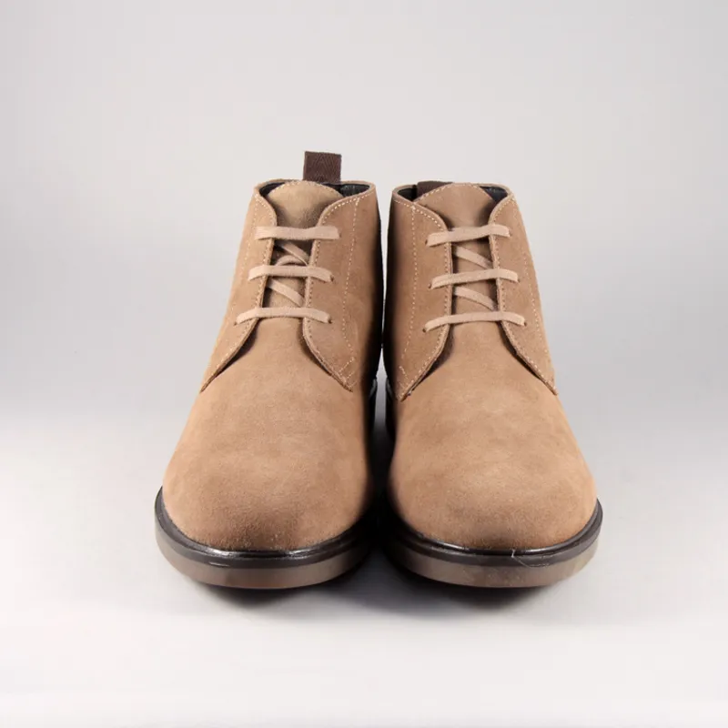 Hudson Calverston Suede Chukka Boot - Taupe-3