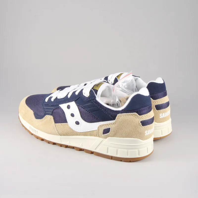 Saucony Shadow 5000 - Tan/Navy/White-1