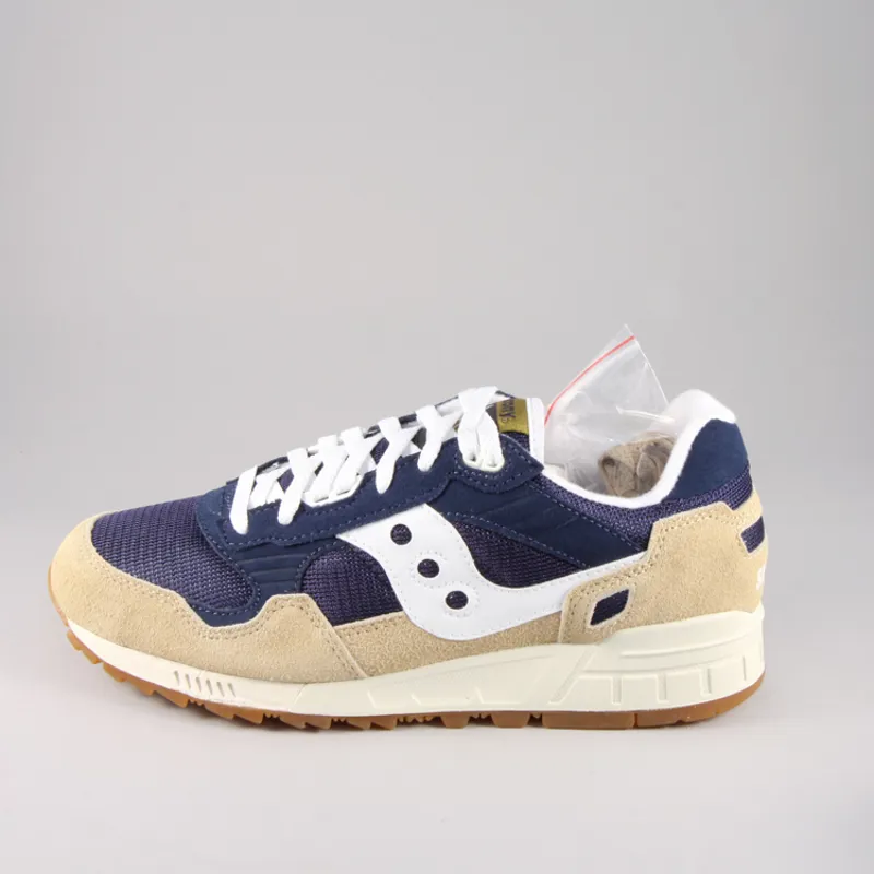 Saucony Shadow 5000 - Tan/Navy/White-2