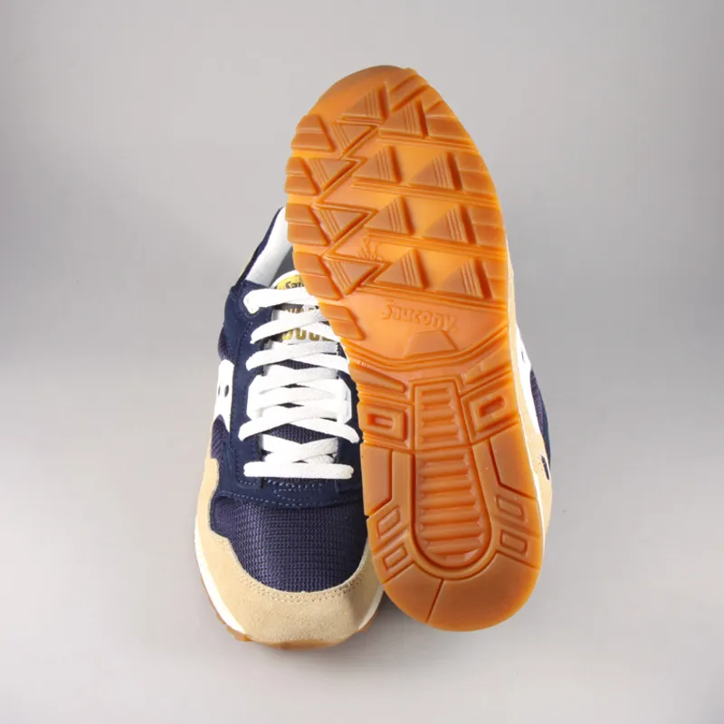 Saucony Shadow 5000 - Tan/Navy/White-4