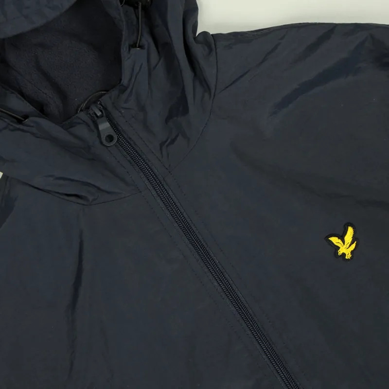 Lyle and Scott Microfleece Lined Zip Through Jacket - Dark Navy-1