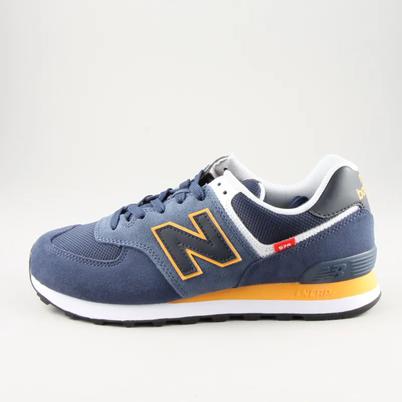 New Balance ML574SY2 - Natural Indigo/Habanero-2