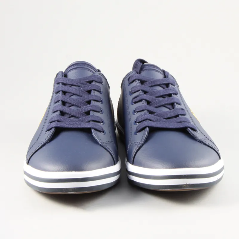 Fred Perry Kingston Leather - Carbon Blue-3