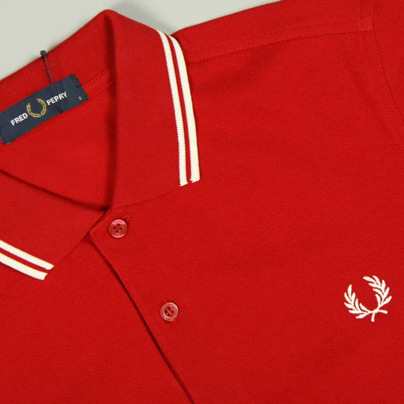 Fred Perry Twin Tipped Polo Shirt M3600 - Siren-1