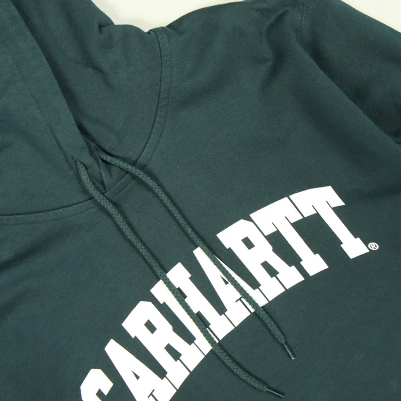 Carhartt WIP Hooded University Sweat - Frasier/White-1