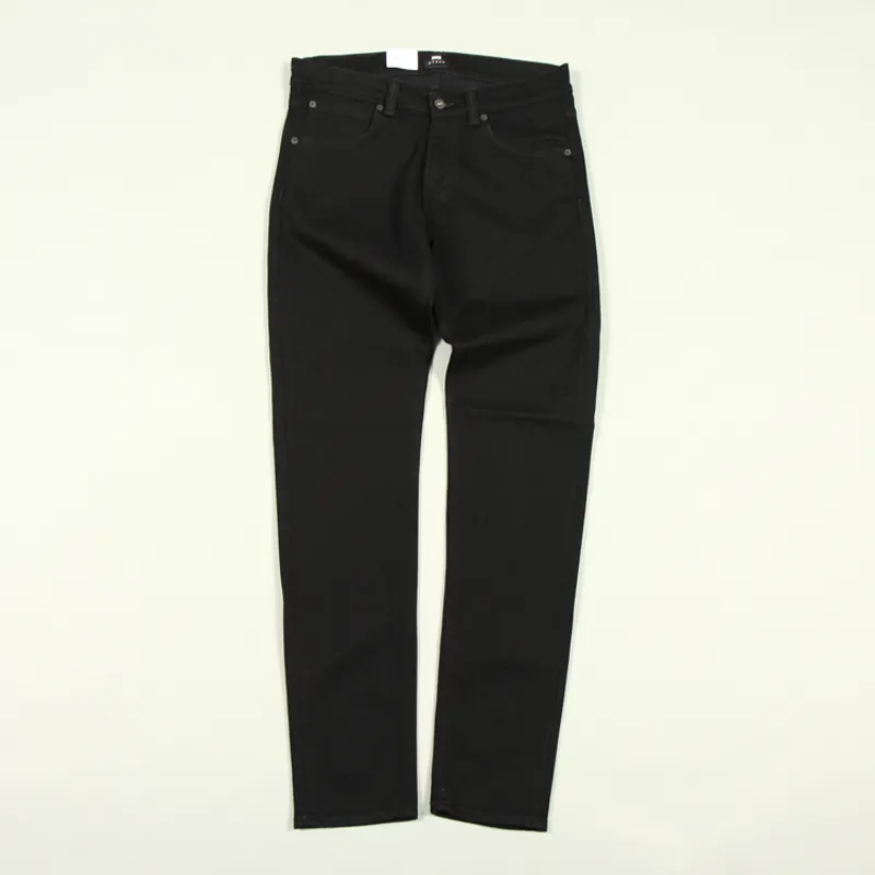 Edwin ED-85 CS Power Black Denim - Black Rinsed-1