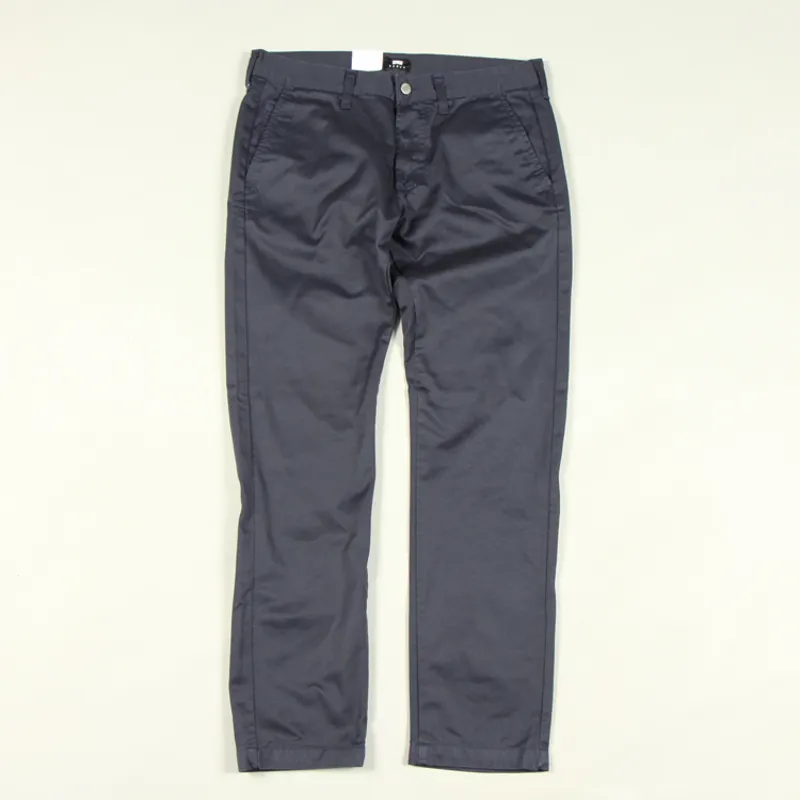 Edwin 55 Chino - Navy Plain Rinsed-1