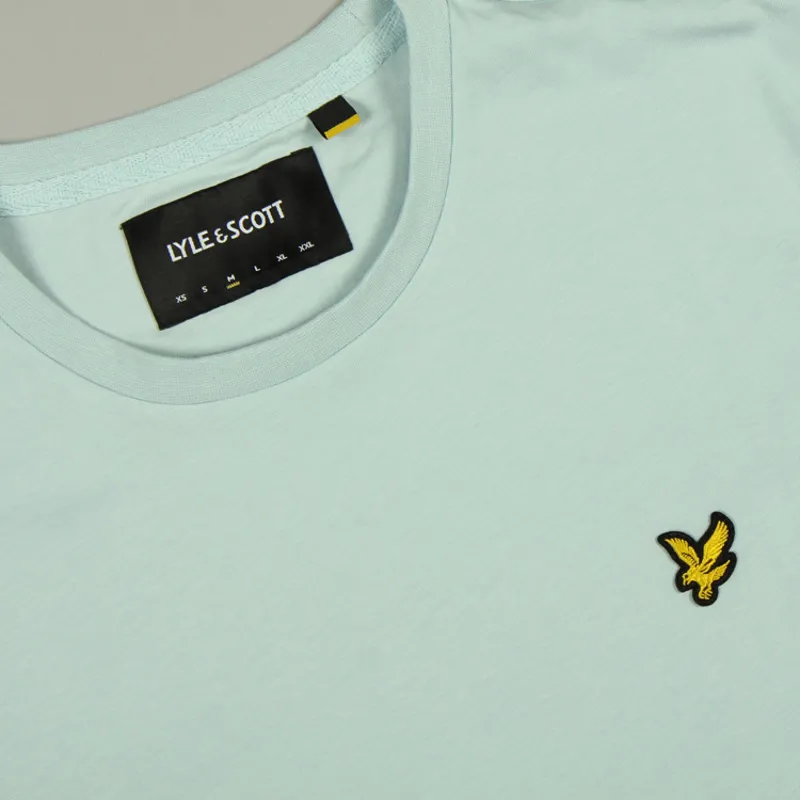 Lyle and Scott Plain T-Shirt - Blue Shore-1