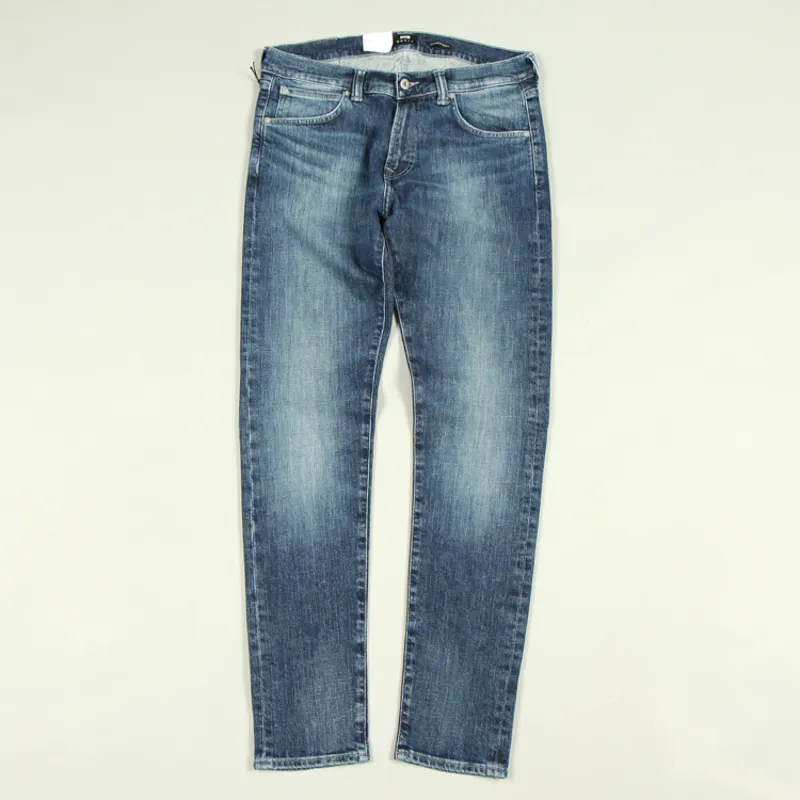 Edwin ED-85 CS Yuuki Blue Denim - Blue Reoki Wash-1