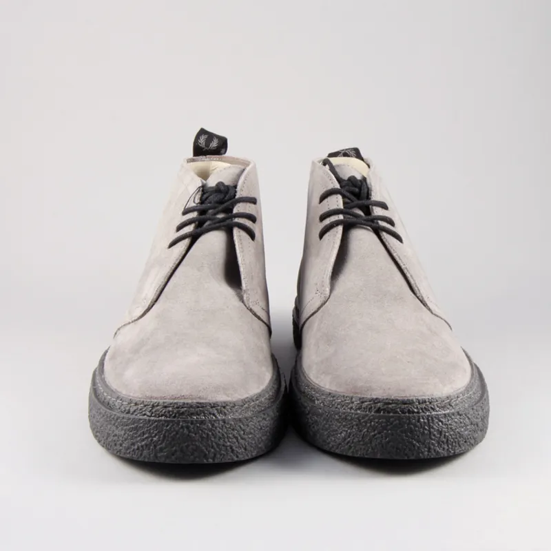 Fred Perry Hawley Suede - Charcoal-3
