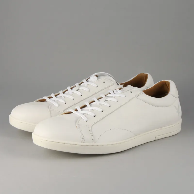 Lyle and Scott Findon Leather - White