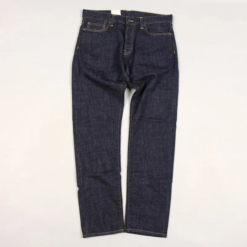 Carhartt WIP Klondike Pant Edgewood - Blue Rinsed
