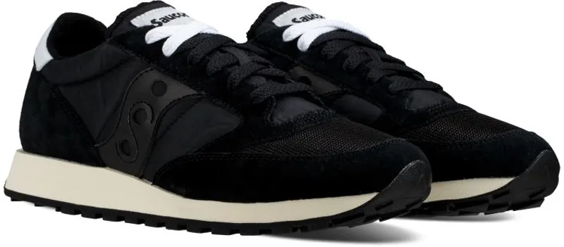 Saucony Jazz Original Vintage - Black/Black-4