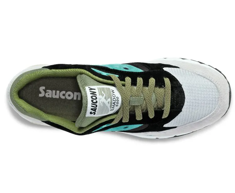 Saucony Shadow 6000 - Grey/Green/Black-2