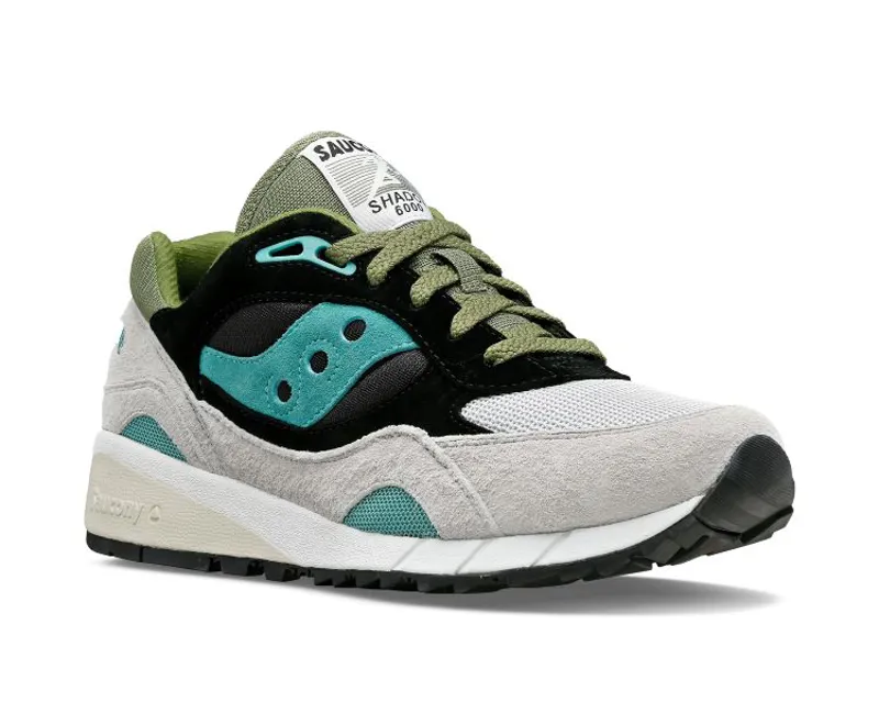 Saucony Shadow 6000 - Grey/Green/Black-4